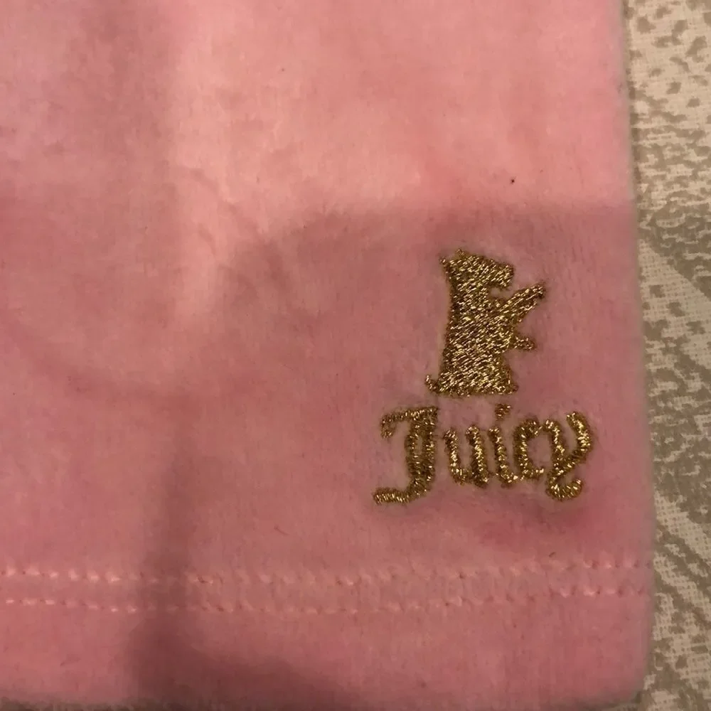 Juicy Couture Baby Velour Pink Hoodie and Pants Size 12M